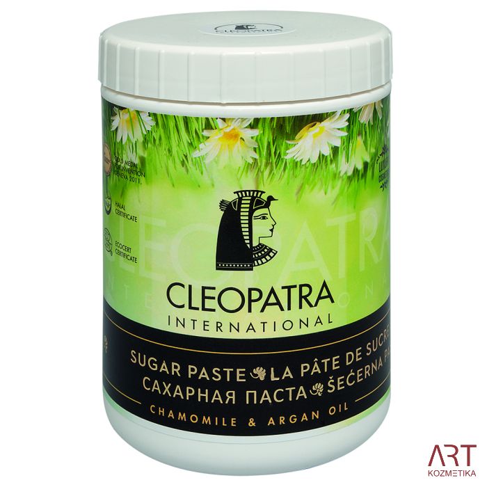 Sladkorna pasta Cleopatra - Chamomile & Argan oil Edition 1400g
