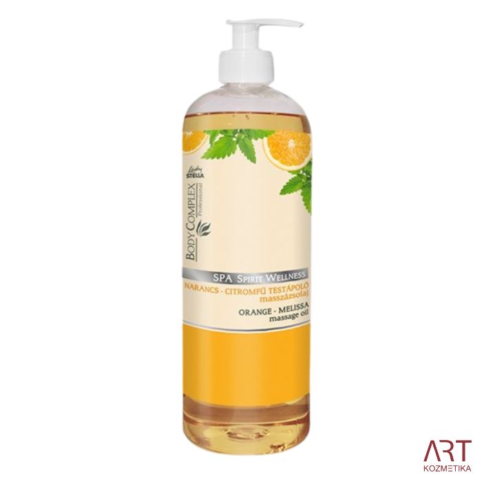 Spa Spirit wellness masažno ulje - naranča i melisa 1000 ml 