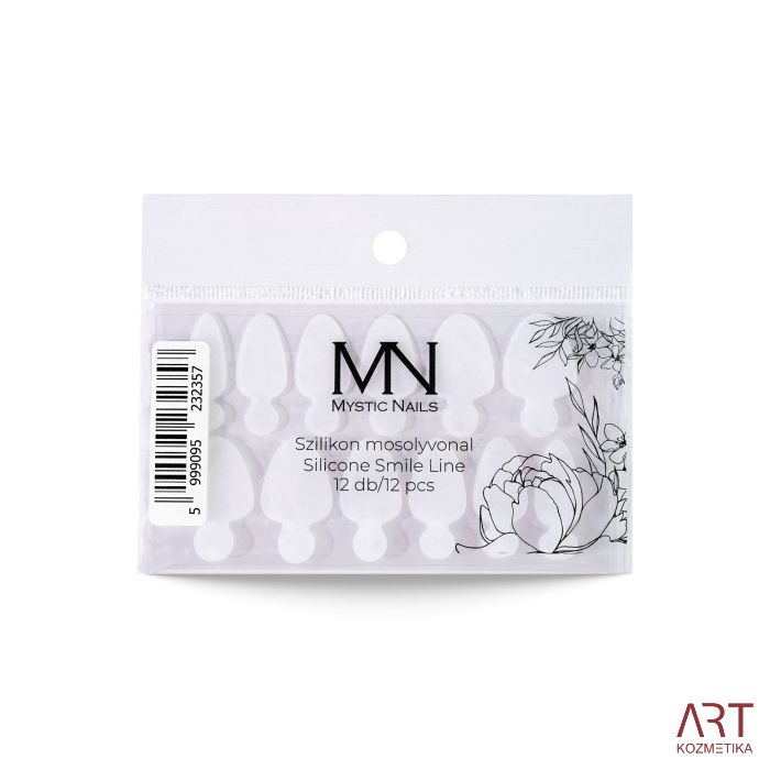 VT - Silikonska šablona za 'smile' linijo (12kos)