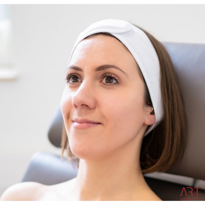 Ruck trak za lase - frotir | bel