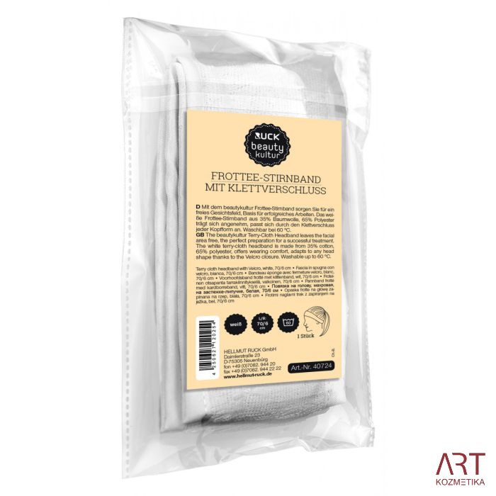 Ruck trak za lase - frotir | bel