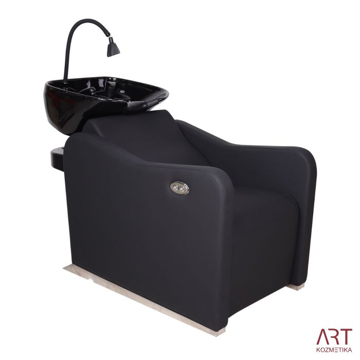 Frizerski umivalnik Belcanto SPA - črn