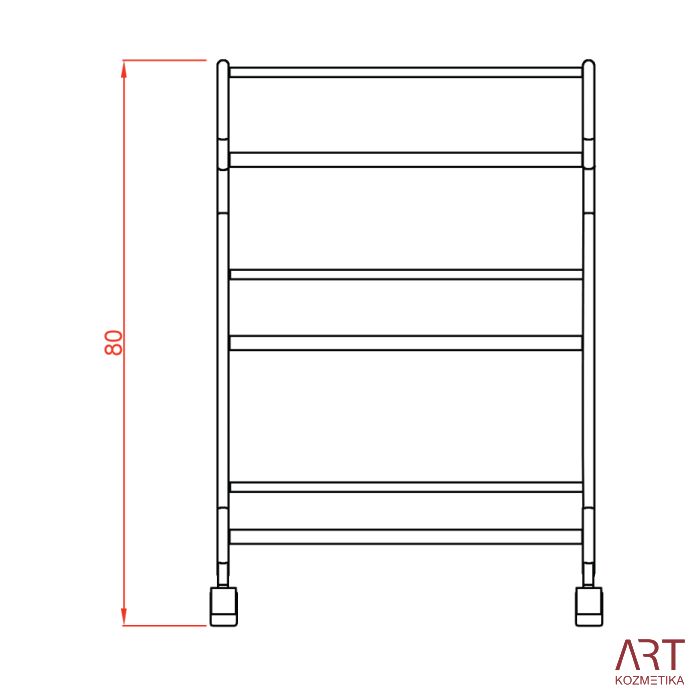 Kolica za odlaganje Fox-1013  | Help |
