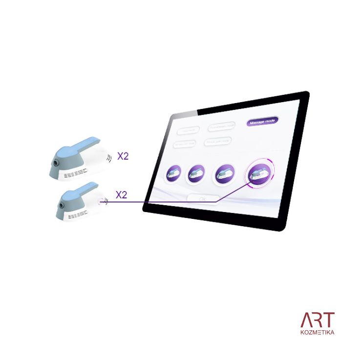 Elektromagnetni stimulacijski uređaj TeslaART - prijenosni mišićni stimulator za oblikovanje tijela