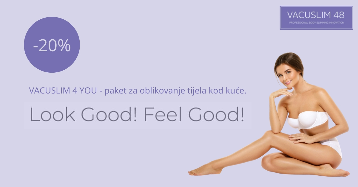 Vacuslim 4 you - paket inovativnih proizvoda za oblikovanje tijela kod kuće