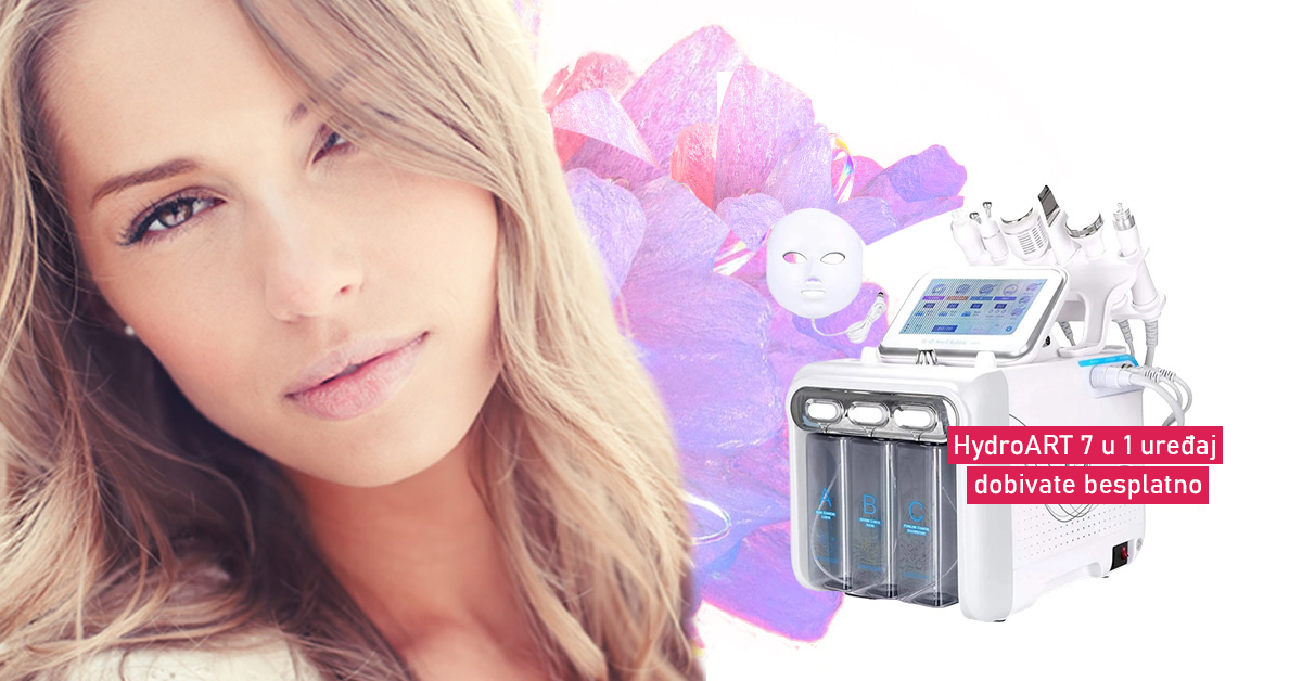 Gratis HydroART aparat 7 u 1 za potpunu njegu lica!