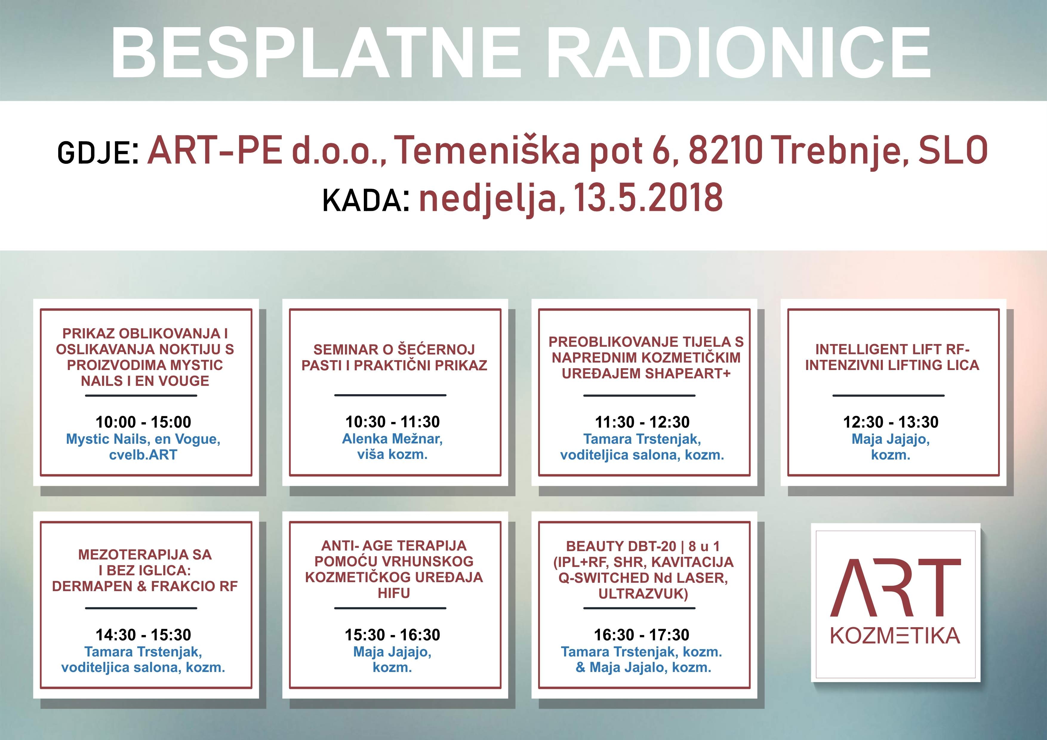 Besplatne radionice Besplatne radionice