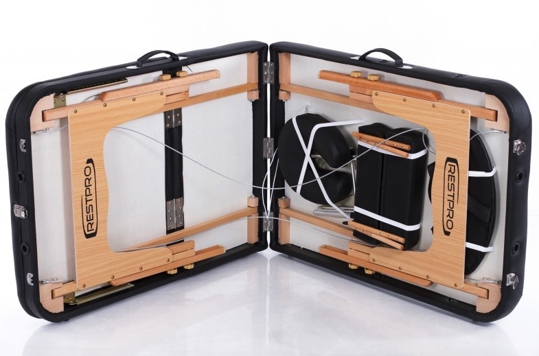 Prenosna masažna miza VIP 3 Black Prenosna masažna miza VIP 3 Black